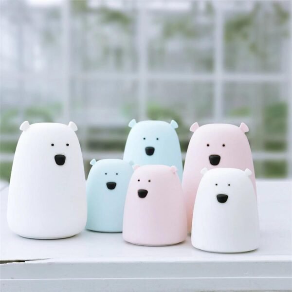 Bear Silicone LED Night Light